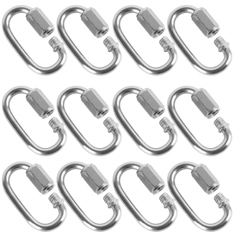 12 Pcs Quick Link 4MM Stainles - огляд і ціна Steel Chain