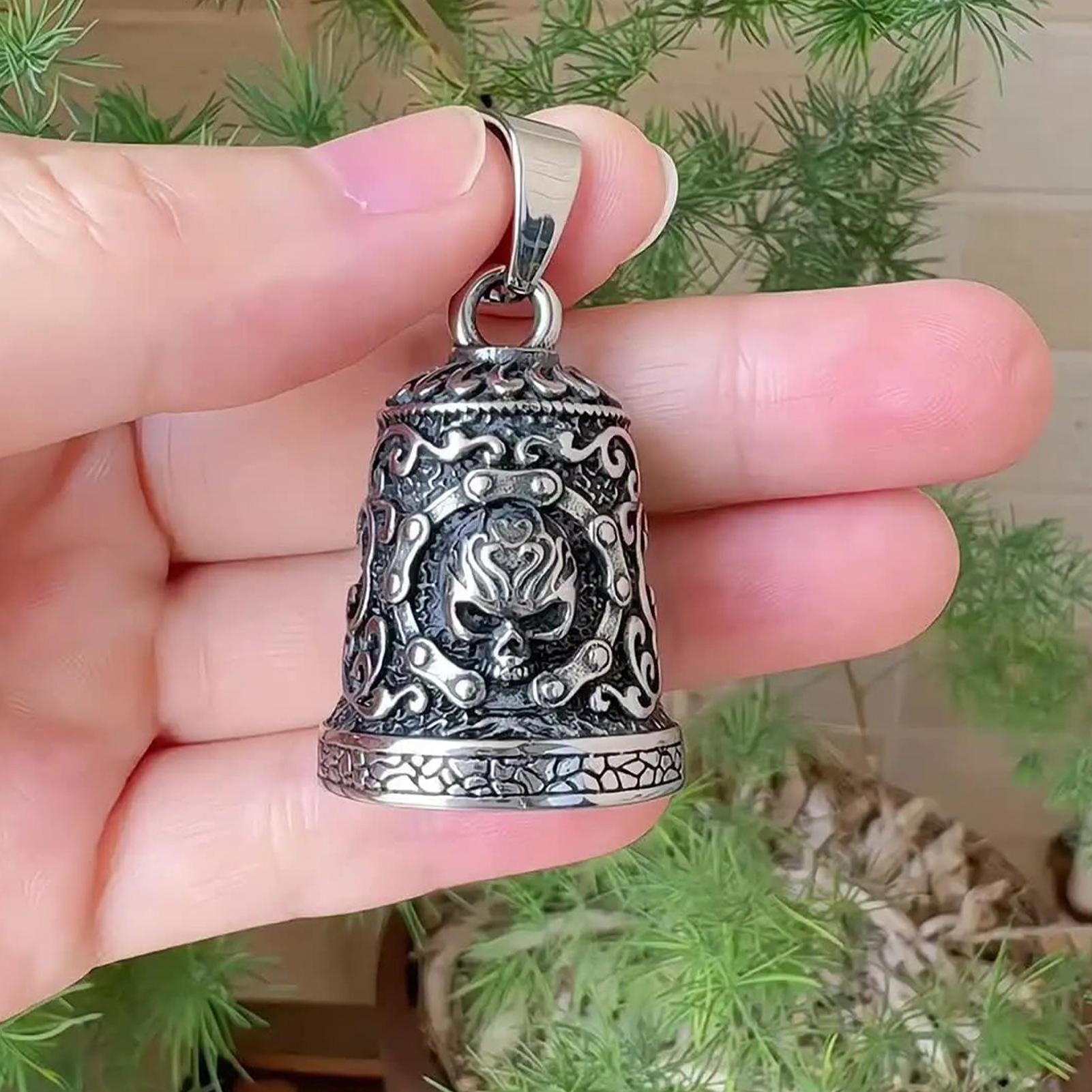 Skull Bell Charm Motorcycle Be - огляд і ціна Motorcycle Chain