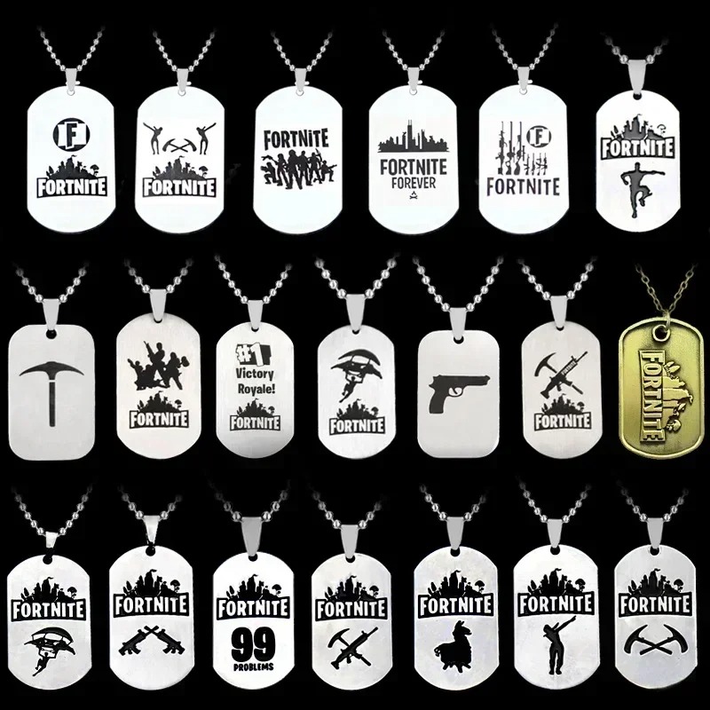 Game Fortnite Anime Necklace S - огляд і ціна Steel Chain
