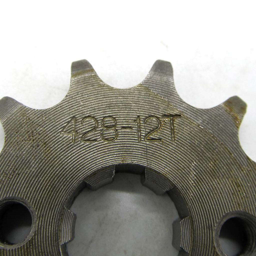 Steel 12T Rear Sprocket Cog fo - огляд і ціна 428 Chain