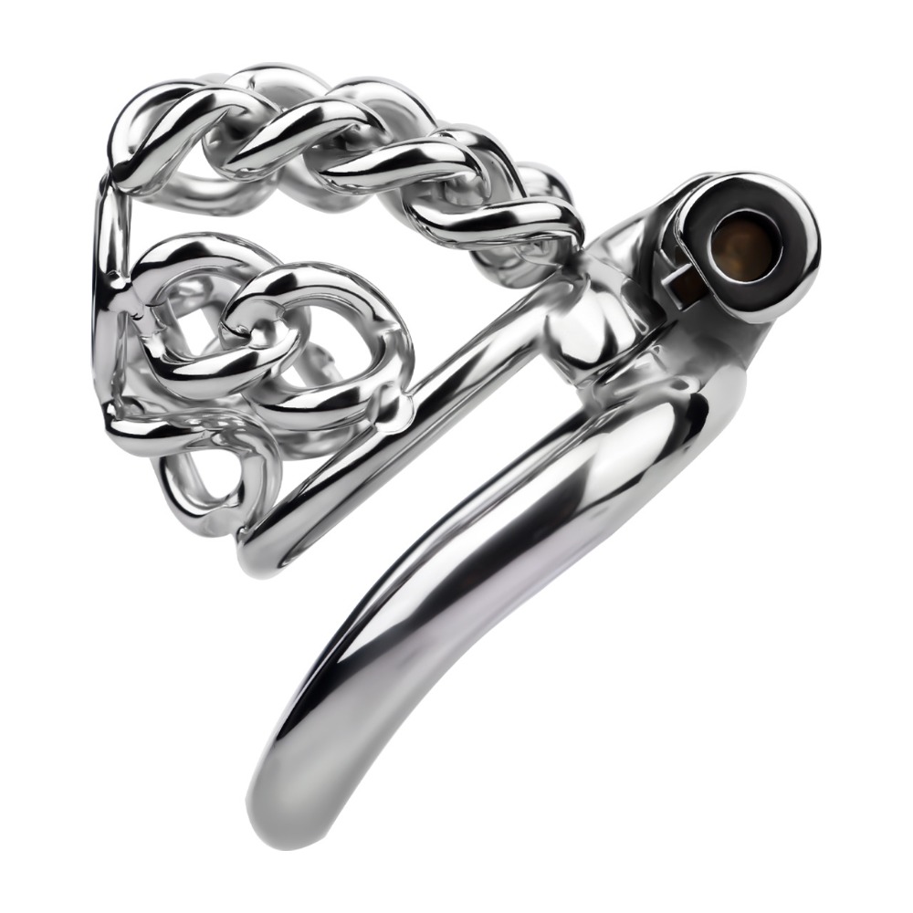 New Metal Steel Chain Chastity - огляд і ціна Steel Chain